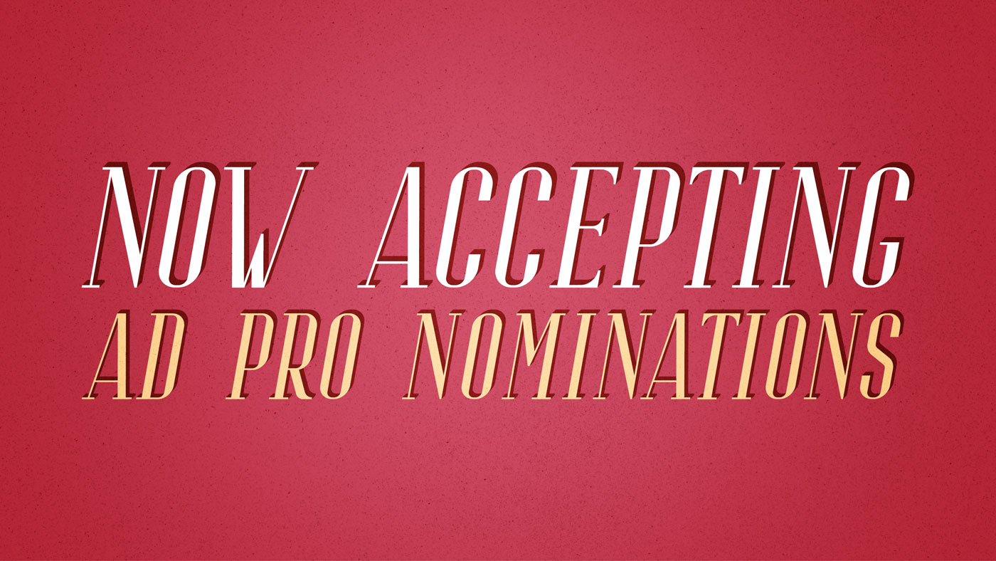 Ad Pro Nominations 2019